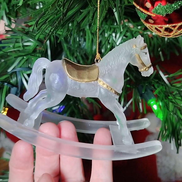 Rocking Horse Christmas Ornament - Picture 3 of 6